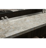 Carreaux de sol et mur en porcelaine mate antidérapante effet terrazzo moderne 1200x1600 pour salon, salle de bain et couloir