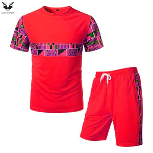 Ensemble décontracté sportif homme fait main, short et t-shirt à manches courtes, collection été, vente en gros - Product Image 5