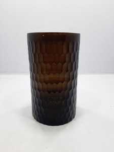 Purple Geometric Glass <b>Vases</b> Modern Tabletop Decor <b>Unique</b> Design - Product Image 2