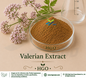 HGO Factory Fourniture directe d'extrait de valériane naturel pur (qualité alimentaire) Spécification 10:1 (extrait de rapport) - Product Image 1