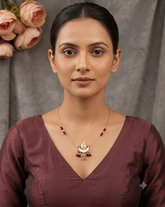 Ensemble de colliers délicats avec pendentif croissant de lune, plaqué or, style ethnique, pour femmes, usage quotidien, fournisseur - Product Image 5