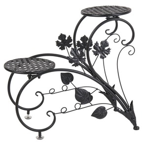 Durable and Stable Metal Iron Planter <b>Pot</b> <b>Stand</b> For Garden Decoration New Arrival Available - Product Image 5
