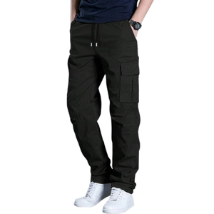 Pantalones Cargo Tácticos de Poliéster 100% para Hombre, Marca ELIVEERA ENTERPRISES, Ropa Casual Urbana, Fabricante OEM, Proveedor Mayorista - Product Image 3
