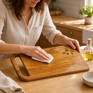 Tabla de Cortar de Bambú Más Vendida, Diseño Cuadrado Elegante, No Tóxica, Duradera para la Cocina Diaria - Product Image 2
