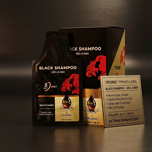 Shampooing Colorant à Faible MOQ Marque Privée Résultats Rapides en Bouteille - Product Image 1