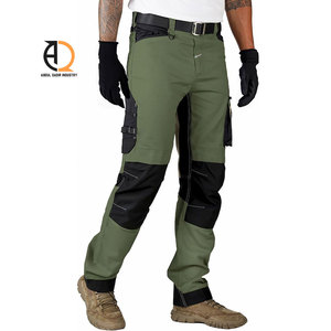 Pantalons de travail pour hommes, robustes, vêtements de travail de sécurité industrielle - Product Image 1