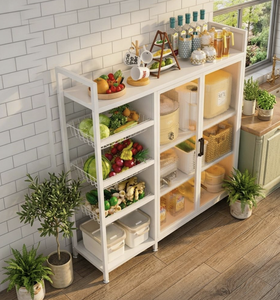 Estante de Almacenamiento de Cocina Multifuncional, Plegable, Ajustable, Impermeable, de Acero Galvanizado de Una Sola Capa, Apilable - Product Image 2