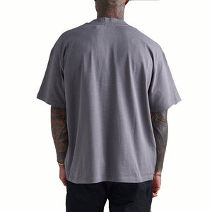 เสื้อยืดโอเวอร์ไซส์ผู้ชายพิมพ์ลายตามสั่ง ระบายอากาศได้ดี ทันสมัย ขายดี คอกลม คุณภาพสูง พร้อมบริการ OEM - Product Image 5
