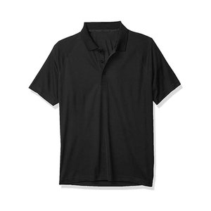 Chemises pour hommes en polyester/coton tricoté à manches courtes, logo personnalisé de haute qualité disponible en gros - Product Image 1