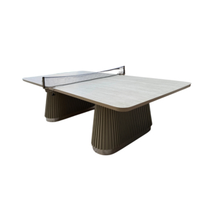 Mesa de Tenis de Mesa Plegable Avena Sports, Alta Estabilidad, Superficie Lisa, para Juego en Interiores y Exteriores - Product Image 1