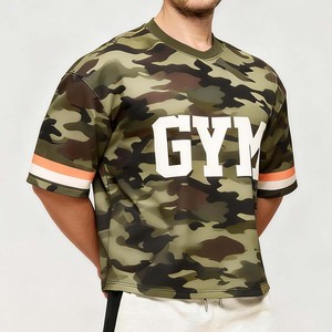 OEM Jersey Type Stylish Premium Hap 2026 Design Over Sizes Gym Mesh Polyester Jersey - Product Image 2