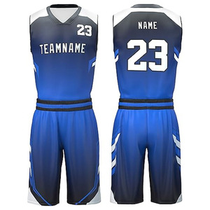 Camiseta de Baloncesto Reversible Personalizable para Hombre/Juvenil, Camisetas Deportivas Hip Hop con Impresión de Nombre y Número, Pantalones Cortos de Verano de Talla Grande - Product Image 2