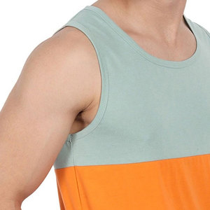 Service OEM Vente en Gros Débardeur Homme Qualité Supérieure Respirant Léger Durable Tricoté Décontracté 100% Coton Grande Taille Fitness - Product Image 5
