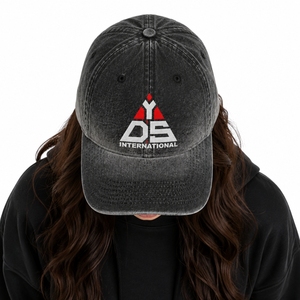 Unisex Premium Washed Cotton Baseball Cap Custom Embroidered Vintage Adjustable Fit Vintage Faded Finish Adjustable Back Closure - Product Image 5