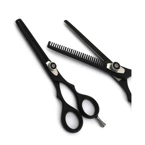 Ciseaux de barbier de qualité supérieure, faits à la main en acier japonais/allemand, ciseaux à effiler les cheveux, kits de manucure, logo personnalisé gravé au laser. - Product Image 4