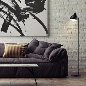 Lámpara de Pie Nórdica con Pantalla de Lino para Decoración de Dormitorio o Sala de Estar - Product Image 3