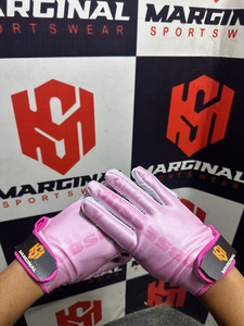 MARGINAL SPORTSWEAR Full Finger <b>Gloves</b> Pink Leopard Print Non-Slip Outdoor Women's Polyester <b>Gloves</b> All Seasons Football <b>Gloves</b> - Product Image 3