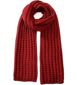 Fast-Shipping Unisex Knitted Scarf - In-Stock Winter <b>Neck</b> <b>Warmer</b> - Custom Logo Soft Rib-Knit Apparel Bulk - Product Image 1