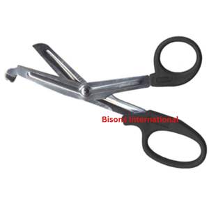 Ciseaux utilitaires professionnels manuels multi-coupes BISONS, robustes, en acier inoxydable, autoclavables, de qualité médicale - Product Image 2