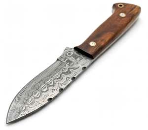 Otantik doğal sert ağaç saplı, Şam çeliğiyle işlenmiş çok amaçlı alet - Product Image 3