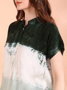 เสื้อผู้หญิง Maaesa ผ้าเรยอน ลายมัดย้อม คอลเลคชั่นดีไซเนอร์ เสื้อฤดูร้อนน้ำหนักเบา จากผู้ส่งออกอินเดีย - Product Image 3