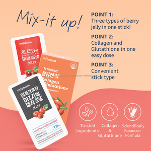 Fruit Collagen Peptide Jelly Stick Drink 45 Count Cuidado diario de los jóvenes para una piel radiante - Product Image 4