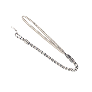 Cordón de Nylon Reflectante Recubierto Personalizado con Gancho Metálico, Correa de Hombro de Alta Calidad para Uniformes - Product Image 4