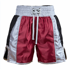 Pantalones Cortos de Boxeo y Muay Thai Personalizados con Sublimación, Cintura Elástica, Unisex - Product Image 2