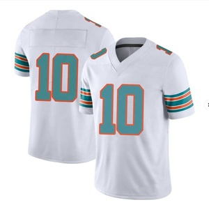 Ropa deportiva Diseño de impresión por sublimación personalizado Camisetas de fútbol americano Logotipo personalizado Camiseta de fútbol de poliéster americano - Product Image 5