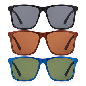 Lunettes de soleil classiques rétro en gros, lunettes de soleil promotionnelles, lunettes de soleil carrées personnalisées à bas prix pour hommes - Product Image 3