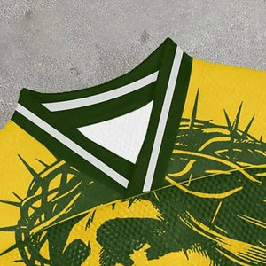 T-shirt en jersey à col en V, coupe ample, style streetwear, personnalisé, vintage, pour homme, unisexe. - Product Image 6