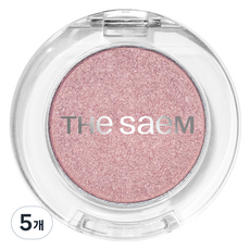 Réduction sur le fard à paupières scintillant Saem Saemmul Single Shimmer Shadow PK01 Ipdeokju Shy, lot de 5 poudres de maquillage monochromes - Product Image 1