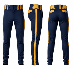 Top Seller Baseball Team Uniform Pants Premium <b>Athletic</b> Baseball Bottoms Moisture Wicking Sports Apparel Supplier - Product Image 2