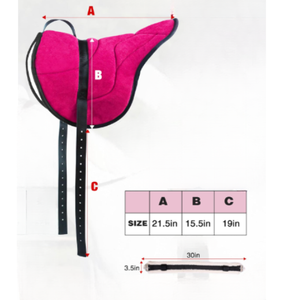 Soft Fleece Bareback Saddle for Horses | Non-Slip Horse Riding Pad | OEM Supplie <b>Equestrian</b> Training Equipment Wholesale - Product Image 3
