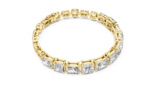 กำไลข้อมือเพชรทรงมรกตและทรงรัศมี ผลิตในห้องปฏิบัติการ ทองคำแท้ 14K IGI สำหรับเป็นของขวัญ งานแต่งงาน งานหมั้น รับผลิตแบบ OEM/ODM - Product Image 4