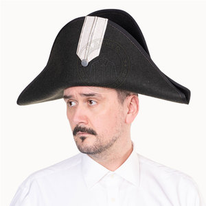 Chapeau Bicorne Historique pour Adultes - Design Traditionnel d'Extérieur 100% Laine Léger & Écologique Ajustement Réglable Toutes Saisons - Product Image 2