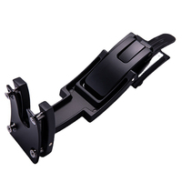 Ceinture de soutien lombaire respirante en cuir de vachette noir de haute qualité, antidérapante, avec boucle à levier pour haltérophilie et accessoire d'équipement de fitness
