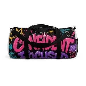 Custom Luxury <b>Leather</b> Duffel <b>Bag</b> with Polyester Lining and Zipper Closure Sporty Design for Exercise Fitness Travel Use - Product Image 5