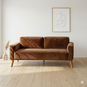 Comfortable 3 Seater corduroy adult <b>Sofa</b> chair for Living Room and <b>office</b> seating - Product Image 5