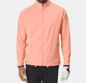 Men's <b>Coral</b> Fleece <b>Jacket</b> Full Zip Stand Collar Breathable Polyester Casual Autumn Wear Long Sleeve Solid Color Regular Fit - Product Image 1