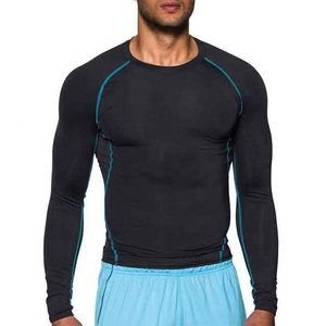 Camisetas de Compresión para Hombre, para Deportes de Invierno, Fitness, Manga Larga, Ligeras, para Gimnasio, Entrenamiento, Running, Personalizadas - Product Image 1