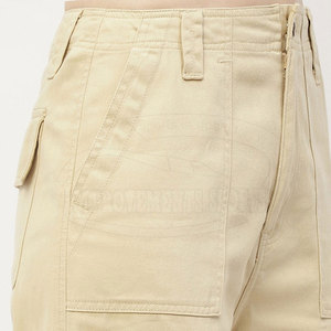 Fabricación de fábrica Pantalones Caro para mujer Diseñe su propio producto Pantalones Caro Color sólido Pantalones Caro para mujer - Product Image 6