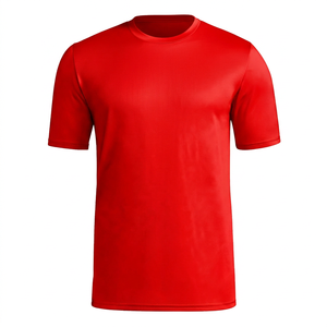 Camiseta de Jersey para Hombre, Azul Marino, Manga Corta, Cuello Redondo, Estampada, Formal, Corte Ajustado, Secado Rápido, Color Sólido, 100% Poliéster - Product Image 4