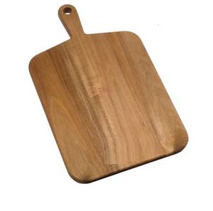 Planche à découper carrée en bois, très vendue, avec corde de suspension, épaisse, durable, compatible couteaux, finition lisse pour couper, servir et décorer - Product Image 6