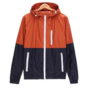 Wholesale Custom Outdoor Sports Windbreaker <b>Jacket</b> Fashion Hooded <b>Men's</b> Lightweight Rain Resistant Waterproof Windbreaker <b>Jacket</b> - Product Image 1