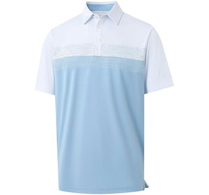 Camisetas de Golf para Hombre, Antiarrugas, con Bolsillo, Secado Rápido, Estampado en el Pecho, Bloques de Color, Absorción de Humedad, Casual - Product Image 6