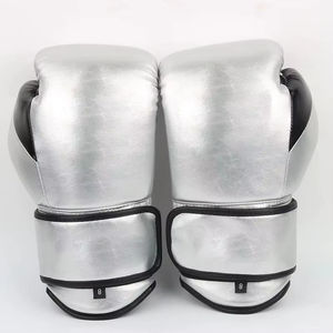 Gants de boxe en cuir haute performance pour l'entraînement au sac de frappe, séchage rapide, respirants, fermeture auto-agrippante, qualité supérieure - Product Image 5