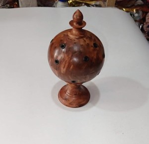 Good Quality Luxury Handcrafted Wooden <b>Bakhoor</b> <b>Burner</b> for Religious Use in Living Room or Bedroom and Gifting Purpose - Product Image 4