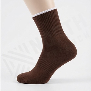 Athletic Ankle Crew <b>Socks</b> Sports Yoga <b>Running</b> Hiking Breathable Durable Performance Soft Gym Workout Customized Color Fit Pair - Product Image 3