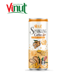 เครื่องดื่มกาแฟสปาร์คกลิ้ง รสออริจินัล กระป๋องอะลูมิเนียมขนาดเล็ก 250 มล. พร้อมดื่ม VINUT สำหรับผู้นำเข้าและผู้จัดจำหน่ายขายส่ง - Product Image 4